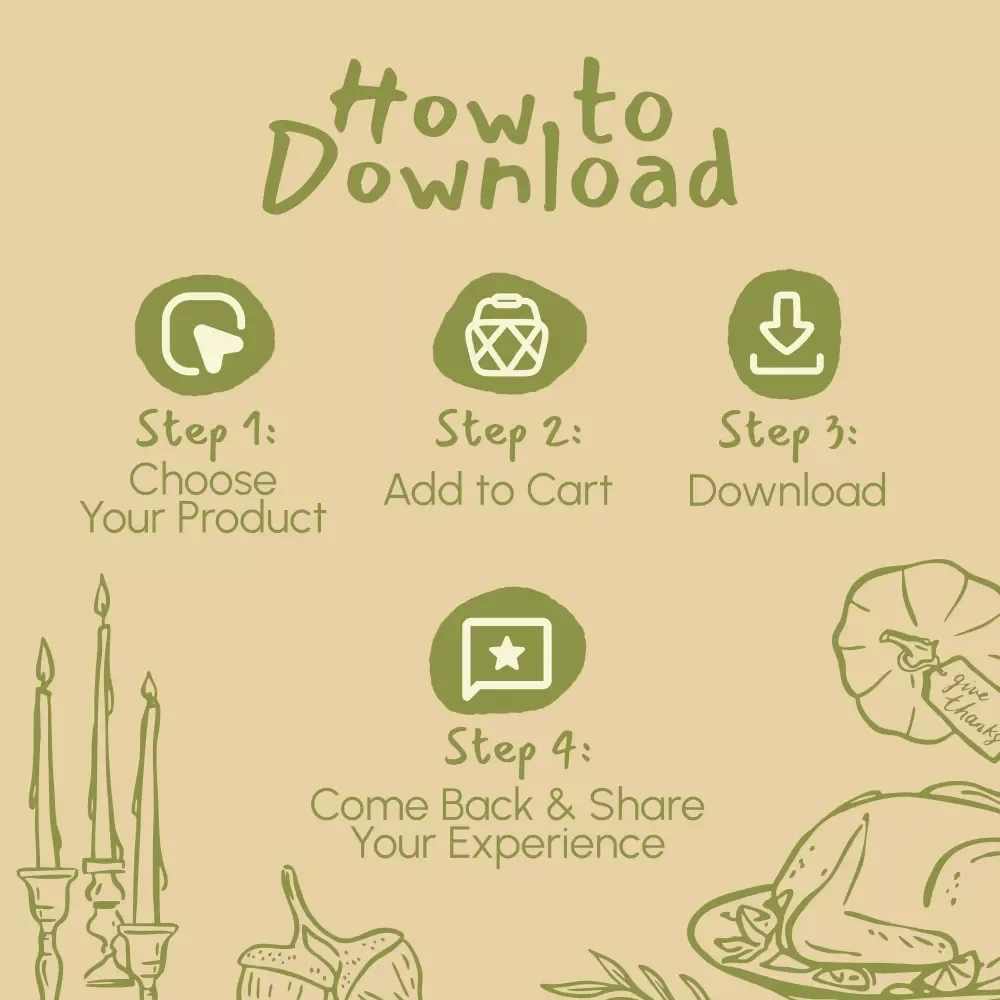 “Green Bean Glory” Checklist: Easy Thanksgiving Recipes | Printable Easy Thanksgiving Green Bean Recipes Guide for Classic, Garlic Butter, Maple-Bacon & More