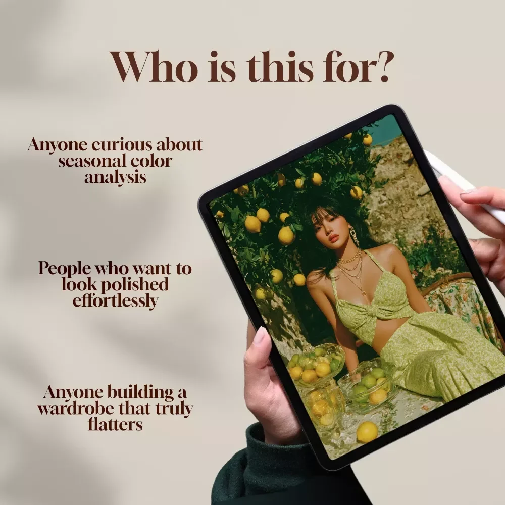 Cool and Confident All Summer in the Shades That Suit You Best – Digital Guide for Cool Summer Color Palette Clothes | Seasonal Color Analysis eBook | Cool Summer Capsule Wardrobe PDF