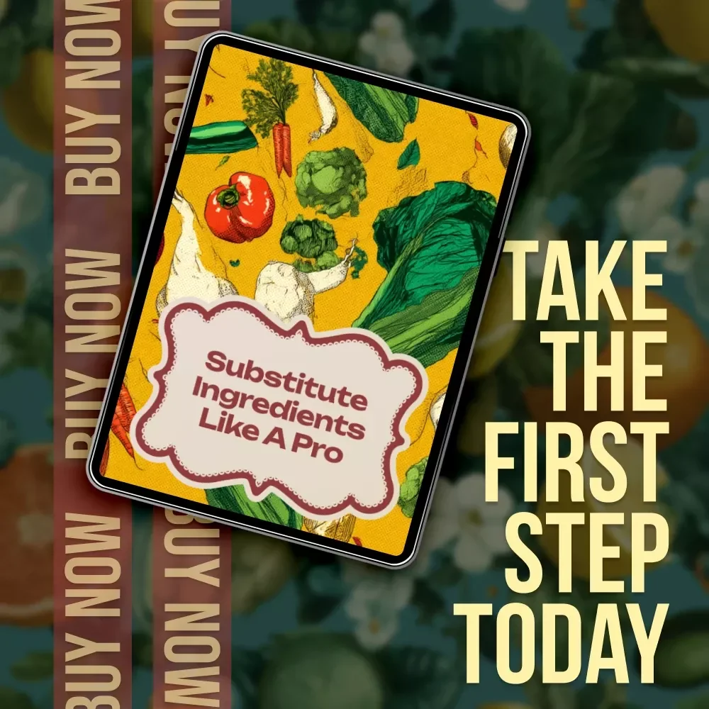 Substitute Ingredients Like a Pro | Smart Ingredient Swap Checklist | Digital Download for Healthy Cooking & Hormone-Friendly Meals