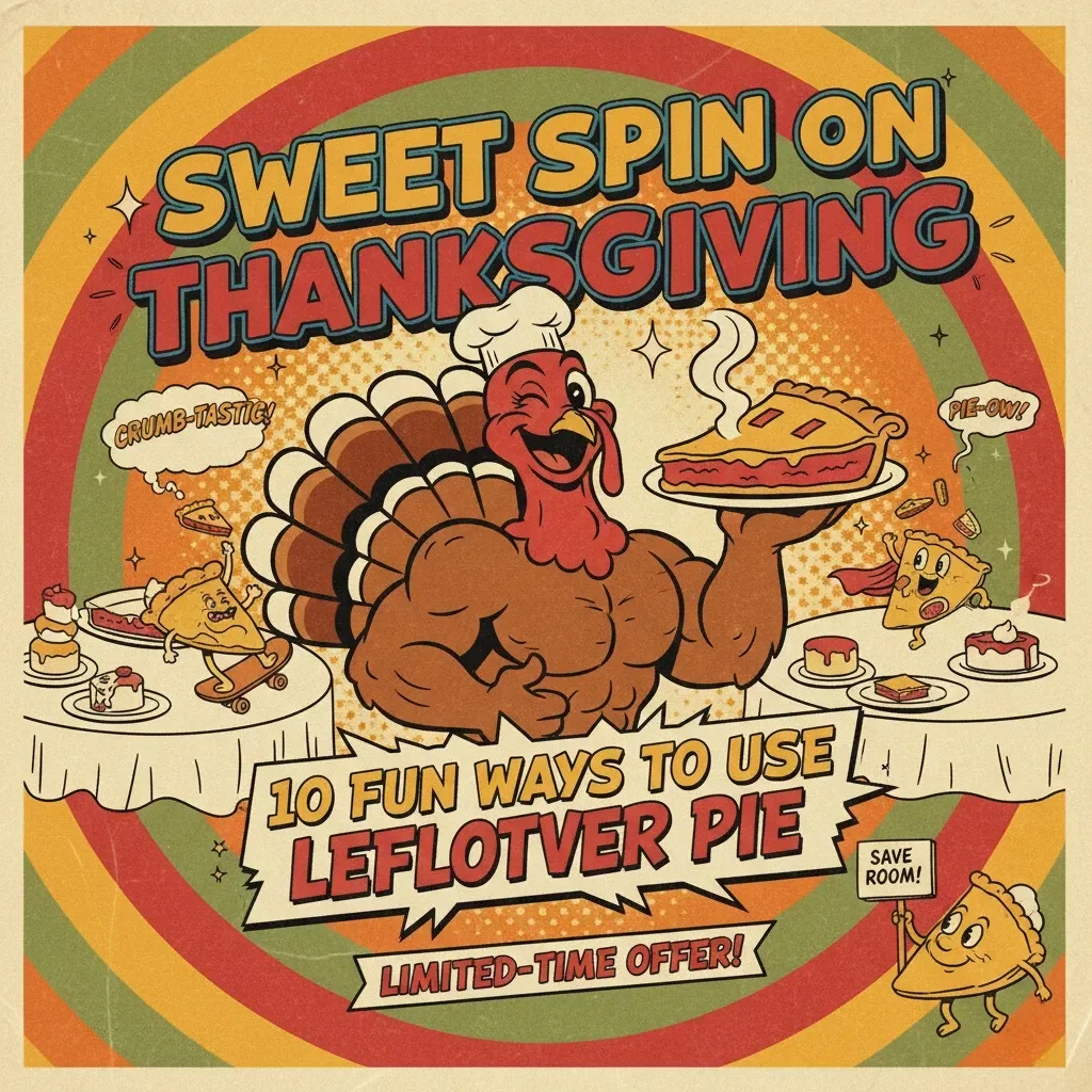 Sweet Spin on Thanksgiving: 10 Fun Ways to Use Leftover Pie – Digital Download Guide