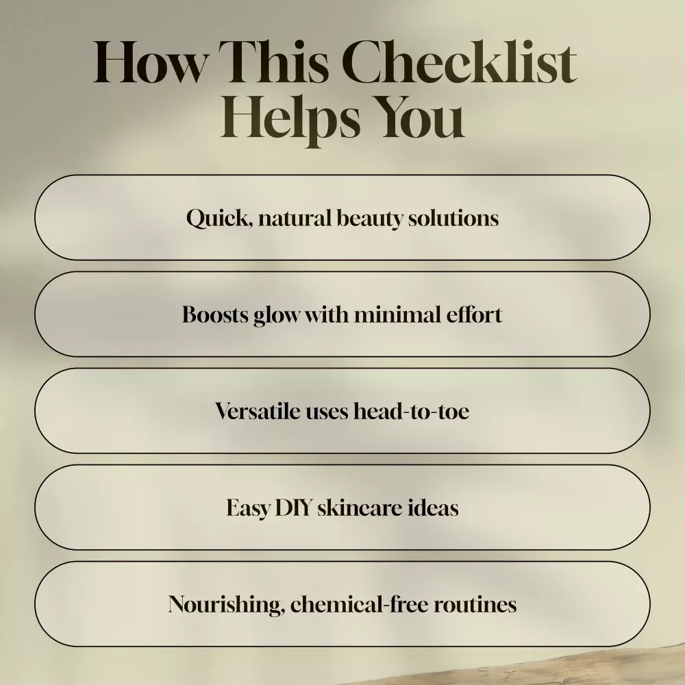 10 Ways to Use Sesame Oil for Radiant Beauty – Printable Checklist for Natural Skincare & Hair | Sesame Oil Beauty Benefits Guide (Digital Download)