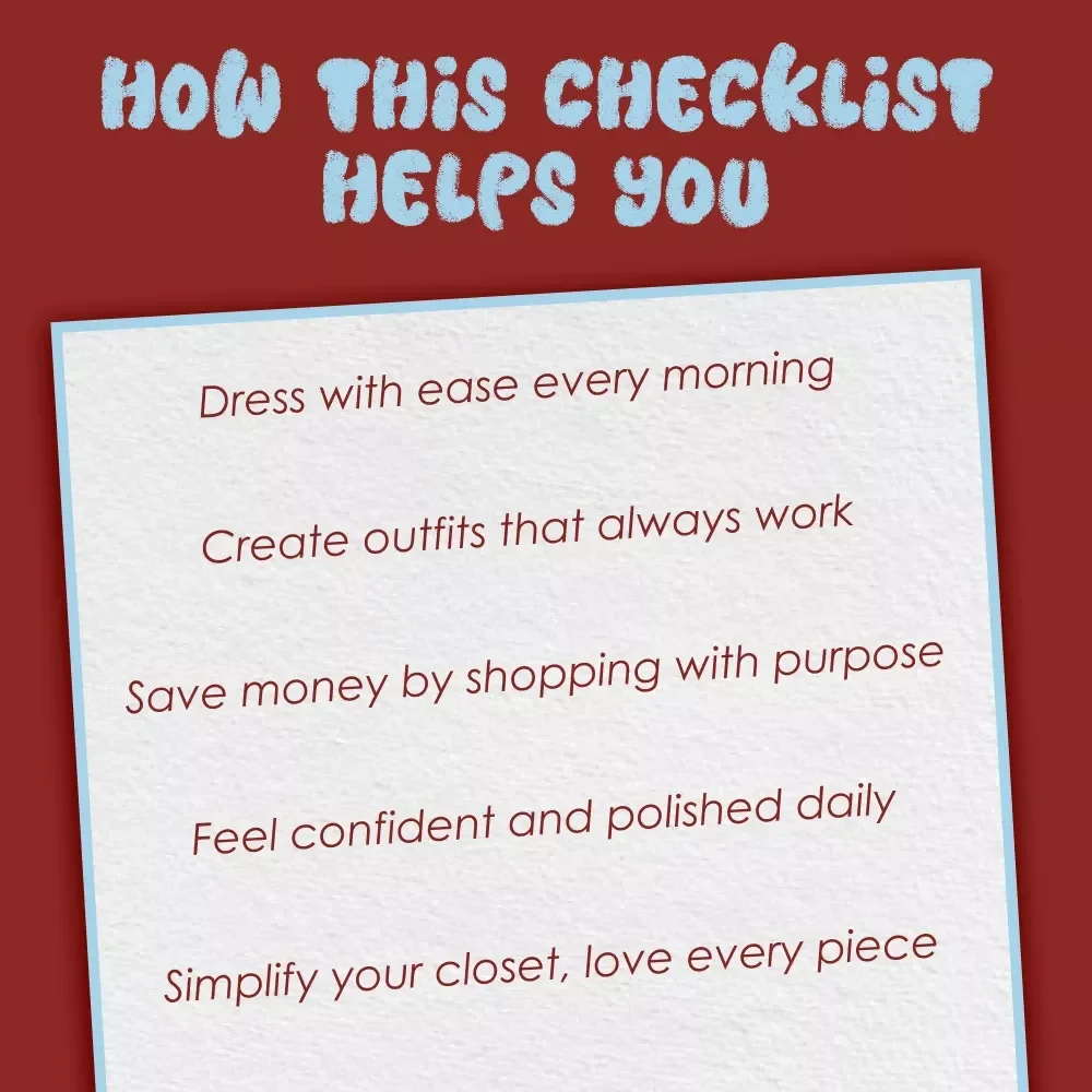 The Ultimate Office Capsule Wardrobe Checklist: Dress Smart, Work Confident – Printable Capsule Wardrobe Guide for Women | Office Style Planner | Digital Download