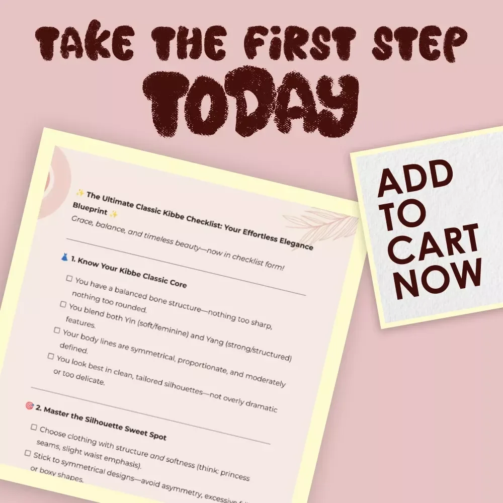 The Ultimate Classic Kibbe Checklist: Your Effortless Elegance Blueprint - Digital Download for Classic Kibbe Body Type Styling