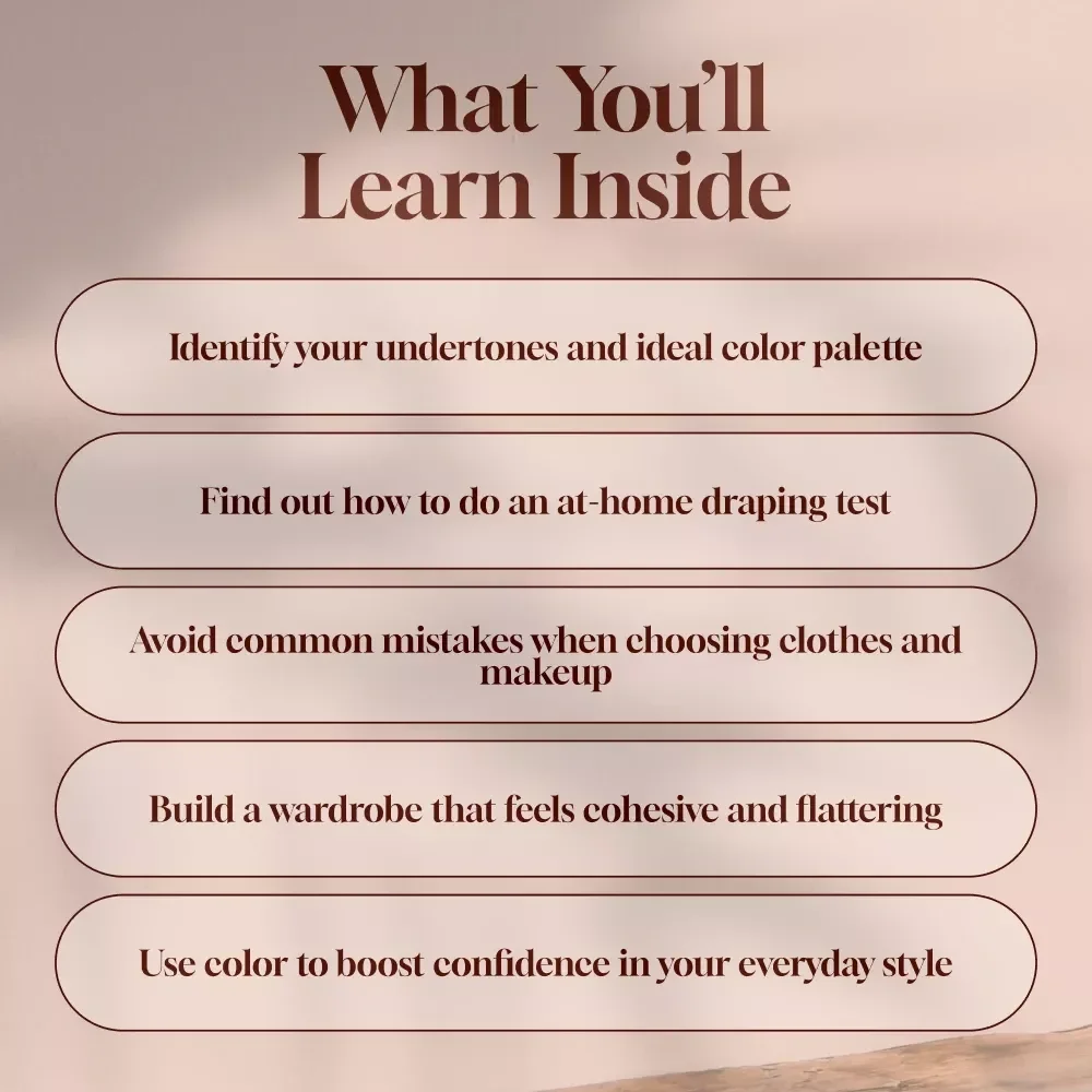 The Beginner’s Guide to 16 Seasons Color Theory | Digital Download Guide for Personal Color Analysis, Wardrobe & Style Confidence