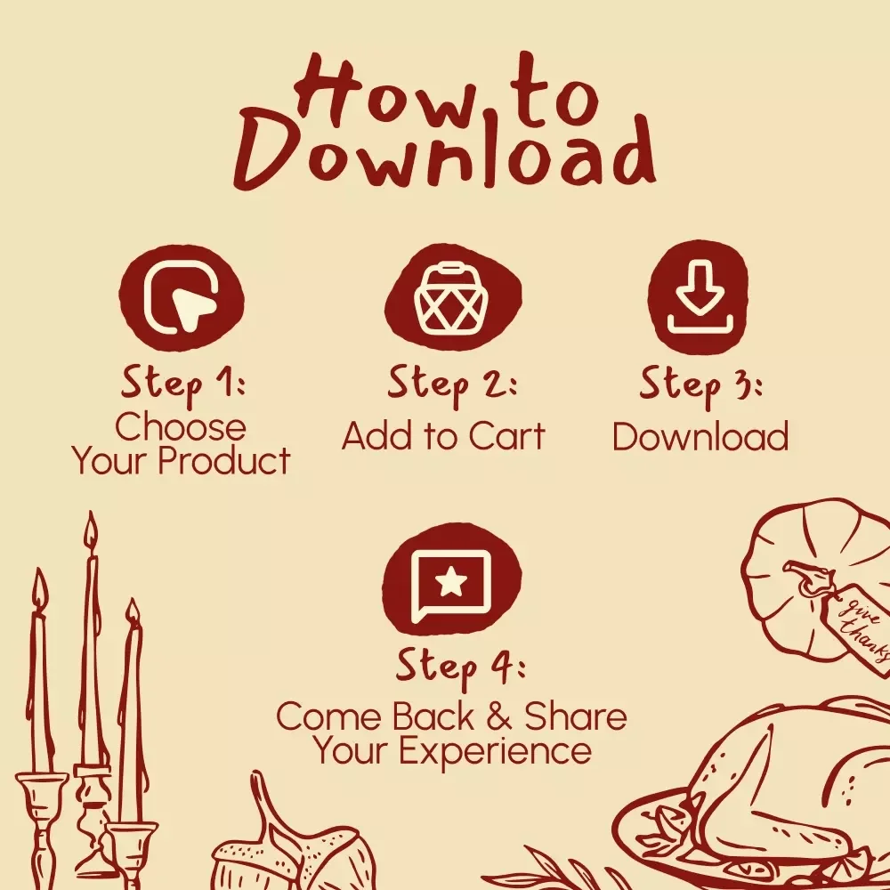 How to Set a Thanksgiving Table Beautifully: Step-by-Step Checklist | Thanksgiving Table Setting Guide | Holiday Table Decor eBook | Digital Download