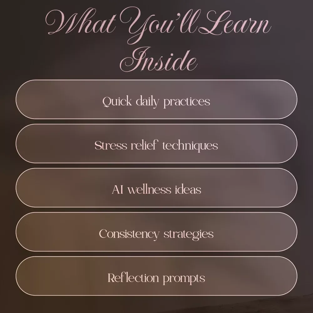 The Art of Self-Care | Digital Guide with Self Care Ideas, Daily Practices & Wellness Routines