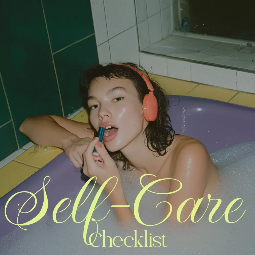 The Essential Self-Care Checklist | Daily Wellness Routine, Mental Health Support, Digital Download Self Care Checklist