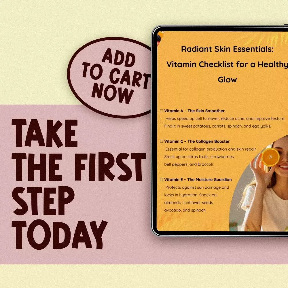 Radiant Skin Essentials: Vitamin Checklist for a Healthy Glow – Essential Guide for Vitamins for Healthy Skin