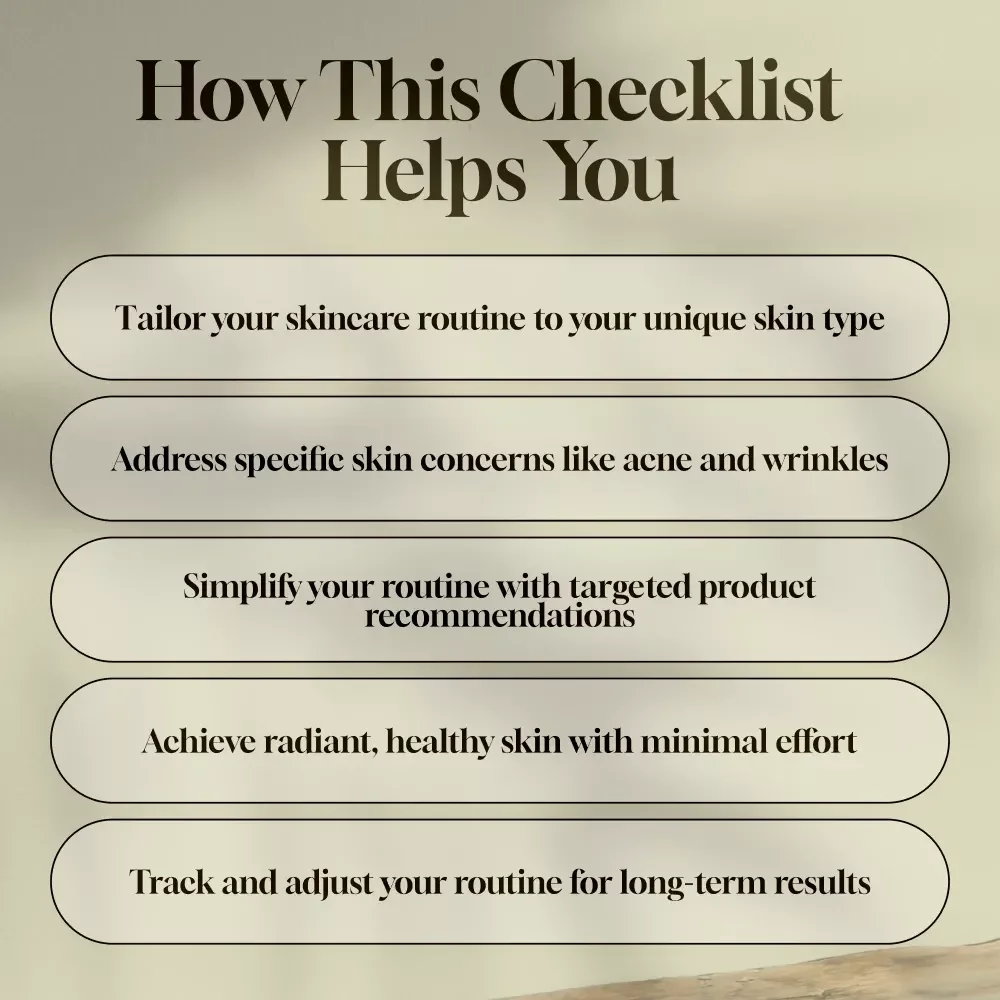 Glow Up Your Skin: The Ultimate Personalized Skincare Checklist | Custom Skincare Routine