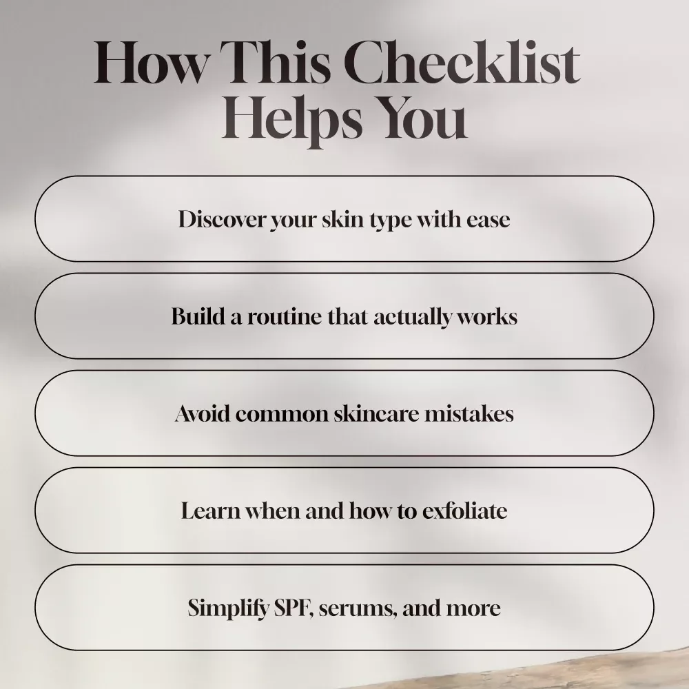 Your Ultimate Glow-Up Checklist: The Best Skincare Routine Made Simple & Fun! | Skincare Printable, Digital Glow-Up Guide, Self-Care Routine Checklist