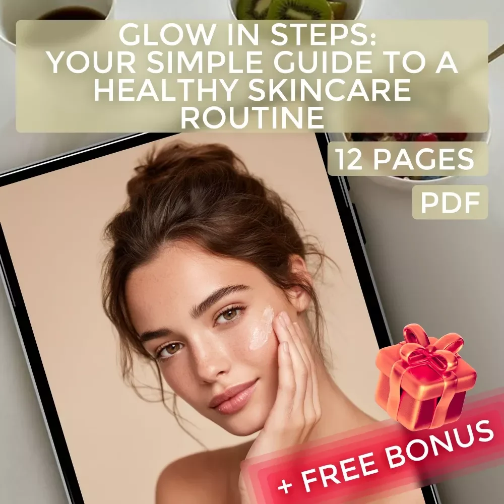 Glow in Steps: Your Simple Guide to a Healthy Skincare Routine | Steps for a Skincare Routine | Skincare eBook for Beginners