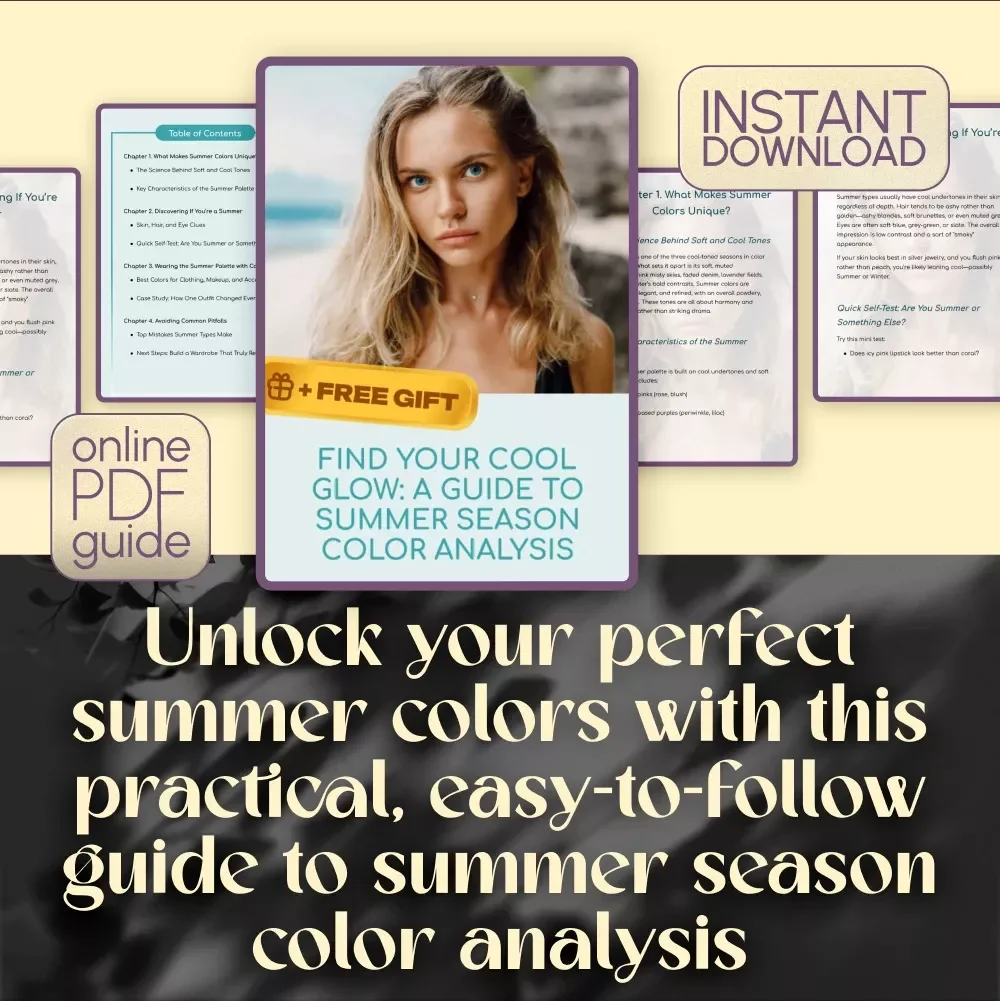 Find Your Cool Glow: A Guide to Summer Season Color Analysis