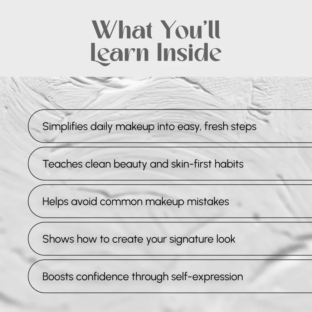 Makeup the Gen Z Way – Digital Guide to Gen Z Makeup | Clean Beauty, Self-Expression, & Effortless Routines