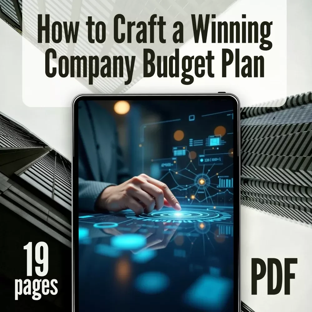 How to Craft a Winning Company Budget Plan | eBook Download | Small Business Finance Guide | How to Make Budget Plan for a Company