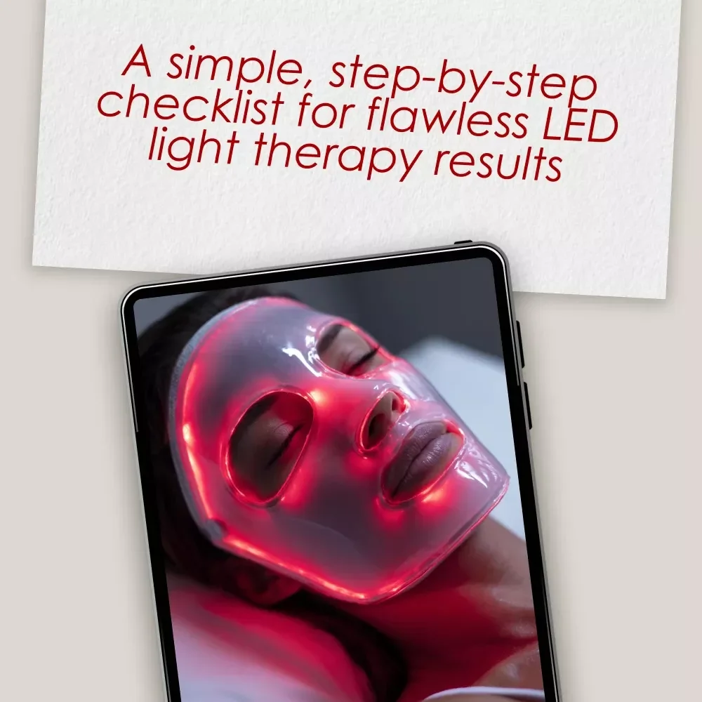 Glow Up Fast: The Ultimate LED Light Therapy Treatment Checklist - Achieve Radiant Skin with This Easy-to-Follow Guide