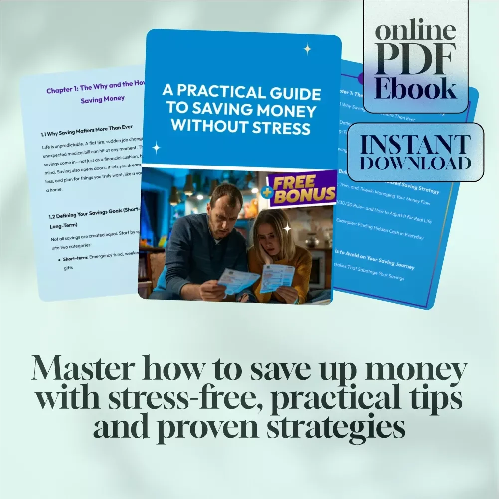 A Practical Guide to Saving Money Without Stress | How to Save Up Money | Budgeting Tips & Smart Saving Guide