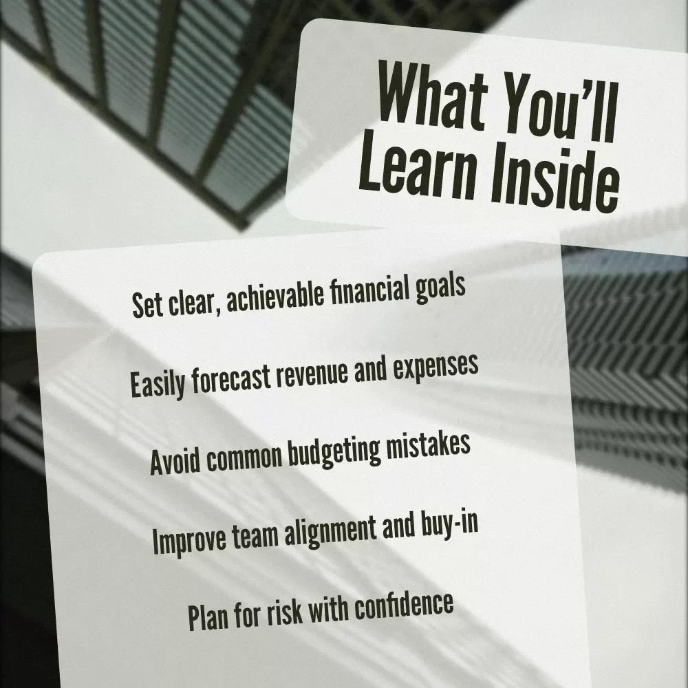 How to Craft a Winning Company Budget Plan | eBook Download | Small Business Finance Guide | How to Make Budget Plan for a Company