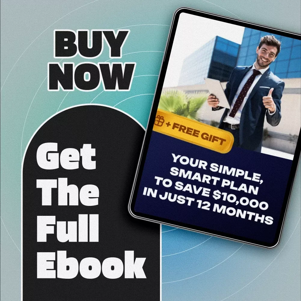 Your Simple, Smart Plan to Save $10,000 in Just 12 Months | How to Save $10,000 in a Year eBook | Budgeting Guide, Digital Download