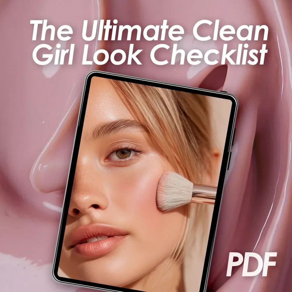 The Ultimate Clean Girl Look Checklist - Effortless Aesthetic, Glowing Skin, and Polished Style