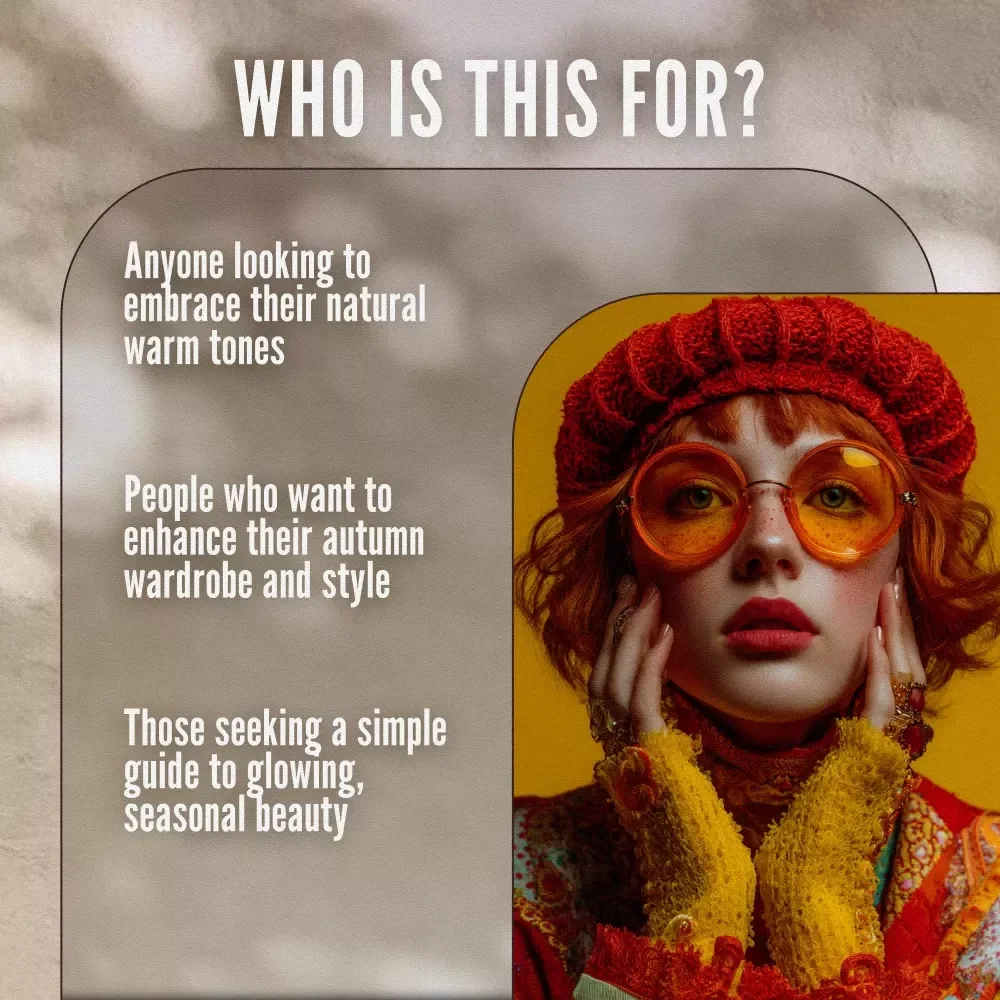 Ultimate Warm Autumn Color Palette Checklist — Glow Like Fall’s Finest | Digital Download