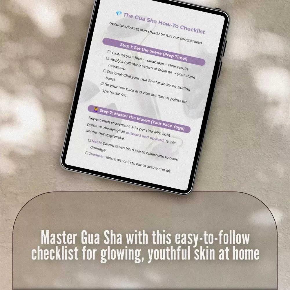 The Gua Sha How-To Checklist: Master the Art of Facial Massage for Glowing Skin
