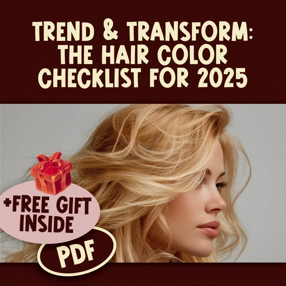 Trend & Transform: The Hair Color Checklist for 2025 - Ultimate Guide to Hair Color Trends, Tips & Aftercare