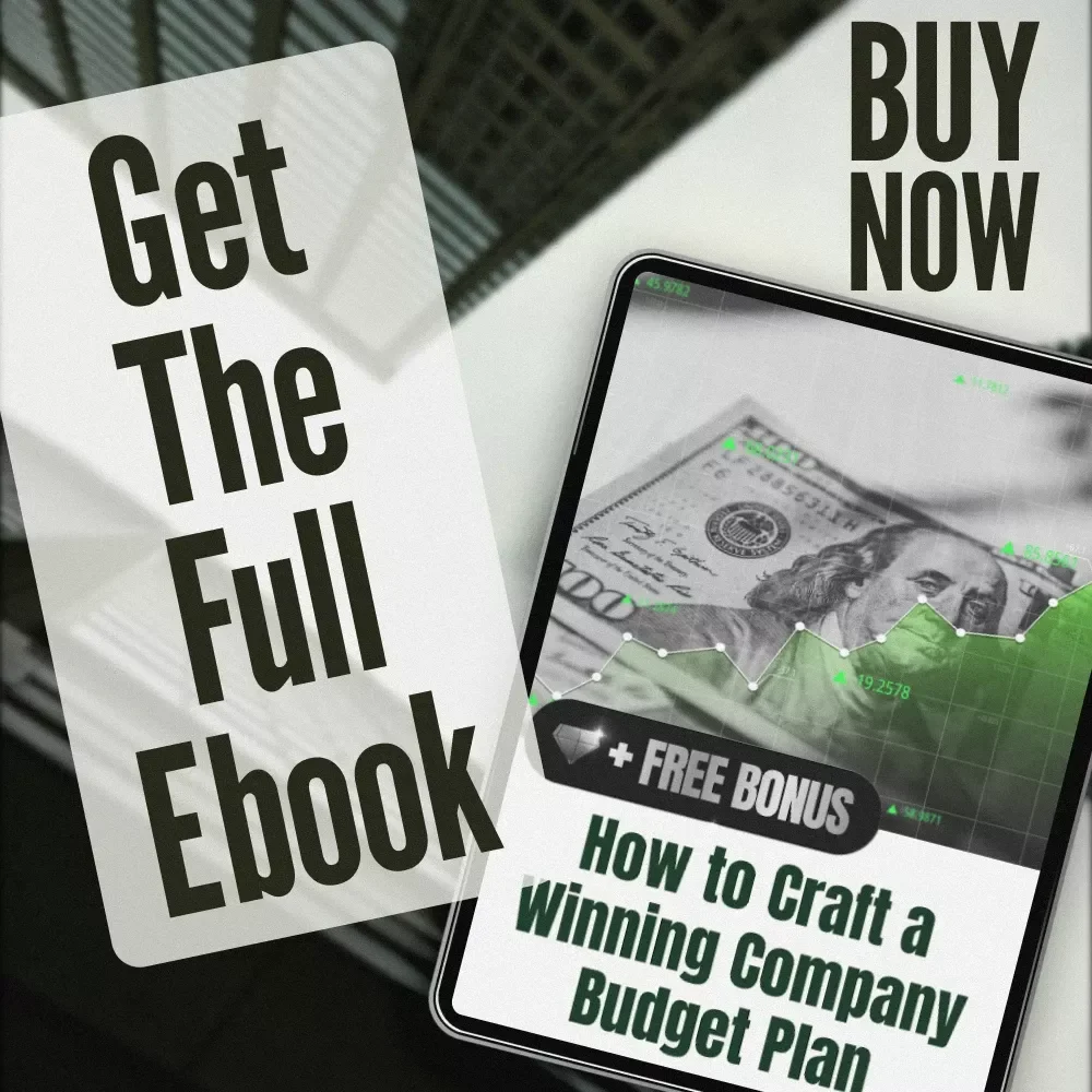 How to Craft a Winning Company Budget Plan | eBook Download | Small Business Finance Guide | How to Make Budget Plan for a Company
