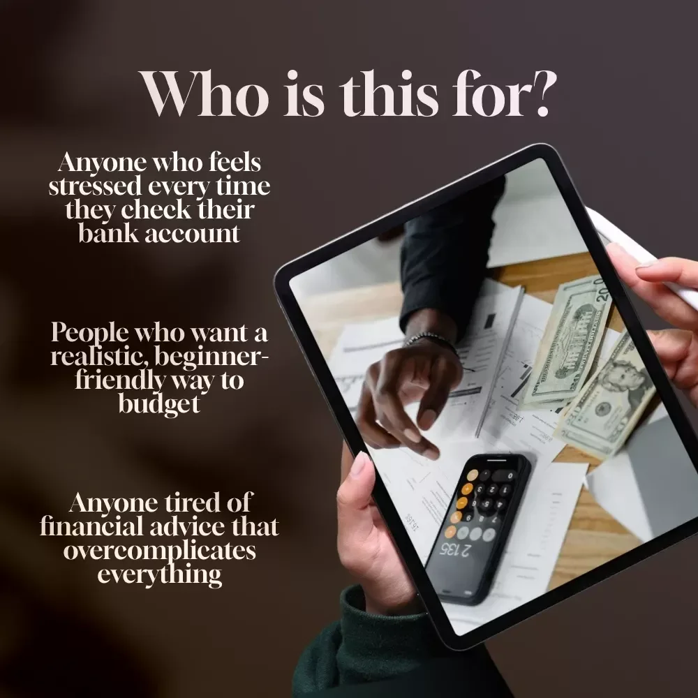 The No-Fluff Plan to Take Control of Your Money | Budget Guide | How to Set Up a Budget Plan | Digital Download eBook