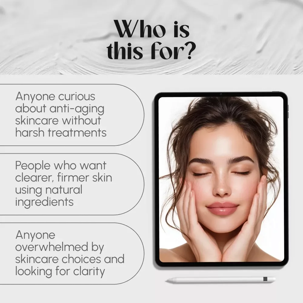 Peptide Power: Unlocking Youthful Skin Naturally | Skincare Guide for Glowing Complexion | Digital Download eBook on Peptides for Skin