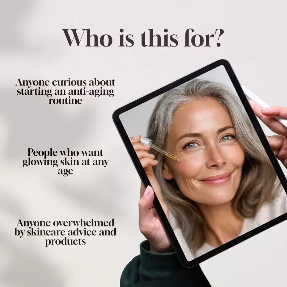 Timeless Skin Starts Today | Best Anti Ageing Skincare Guide | Digital Download Glow Routine eBook