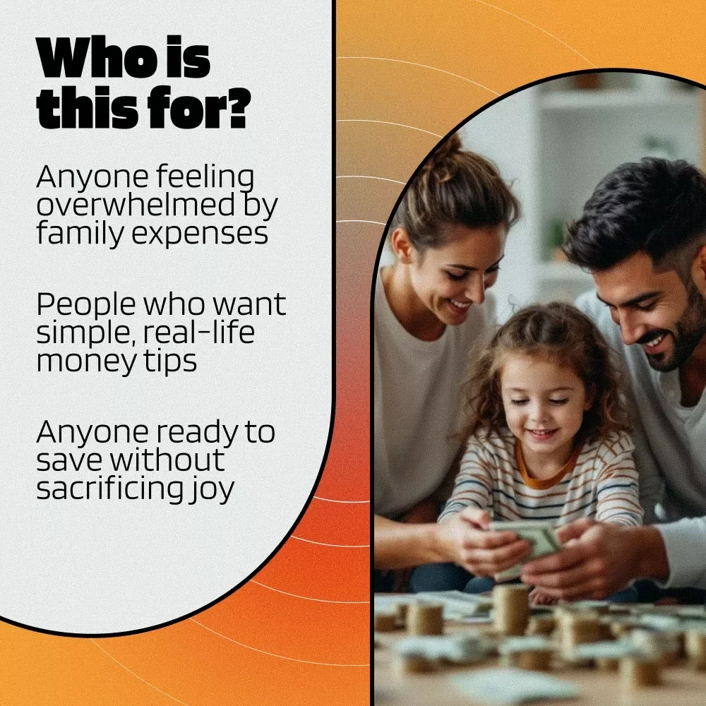 Family Finance Made Simple: Real-Life Examples to Spend Smart & Save More | eBook Guide for Family Expenses, Savings & Practical Budgeting