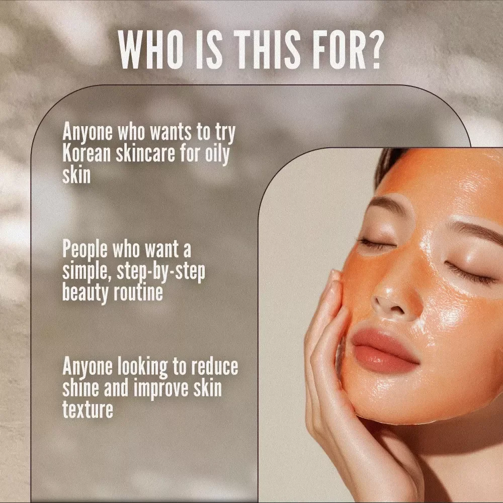 K-Beauty Glow: Korean Skincare Checklist for Oily Skin | 10-Step Routine Guide | Digital Download