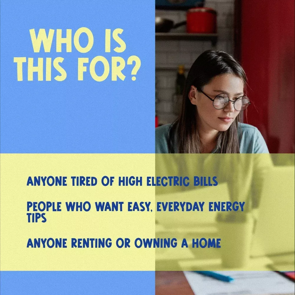 Simple Moves to Slash Your Electric Bill | Save Money on Electric Bill | Printable Checklist & Digital Download