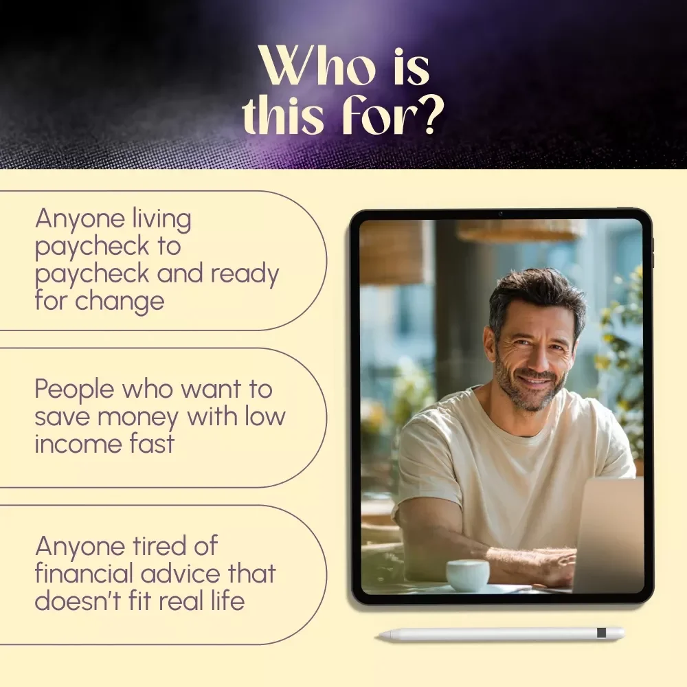 How to Save Money Quickly on a Low Income | Smart Budgeting Guide | How to Save Money with Low Income Fast | Instant Download