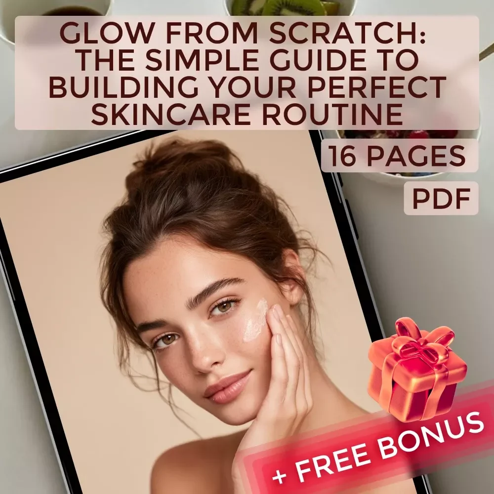 Glow From Scratch: The Simple Guide to Building Your Perfect Skincare Routine | Digital Download | How to Build a Skincare Routine Guide eBook