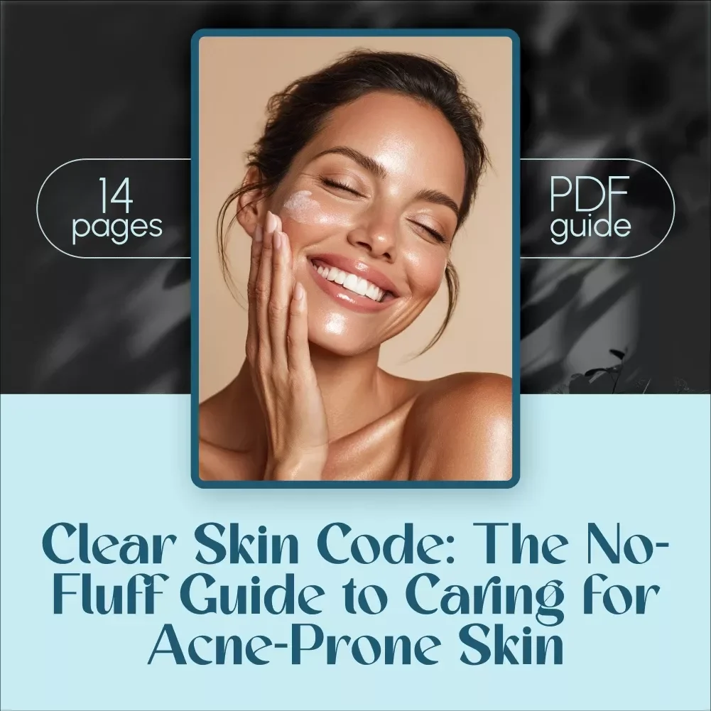 Clear Skin Code: The No-Fluff Guide to Caring for Acne-Prone Skin – Skincare for Acne-Prone Skin eBook
