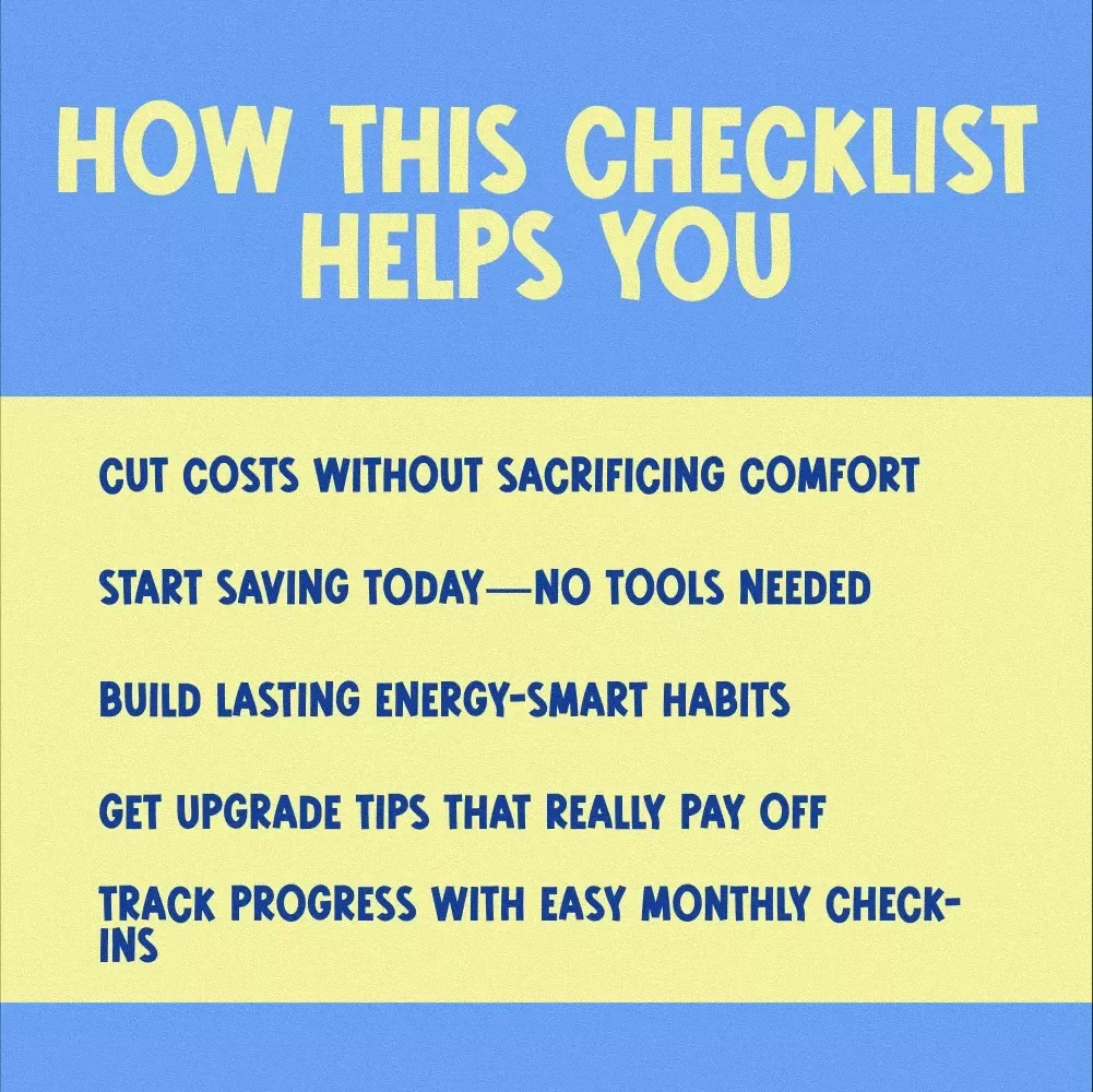 Simple Moves to Slash Your Electric Bill | Save Money on Electric Bill | Printable Checklist & Digital Download
