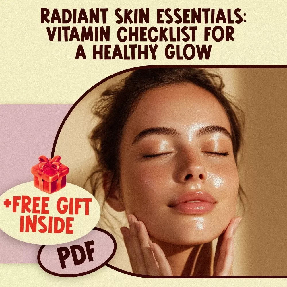 Radiant Skin Essentials: Vitamin Checklist for a Healthy Glow – Essential Guide for Vitamins for Healthy Skin