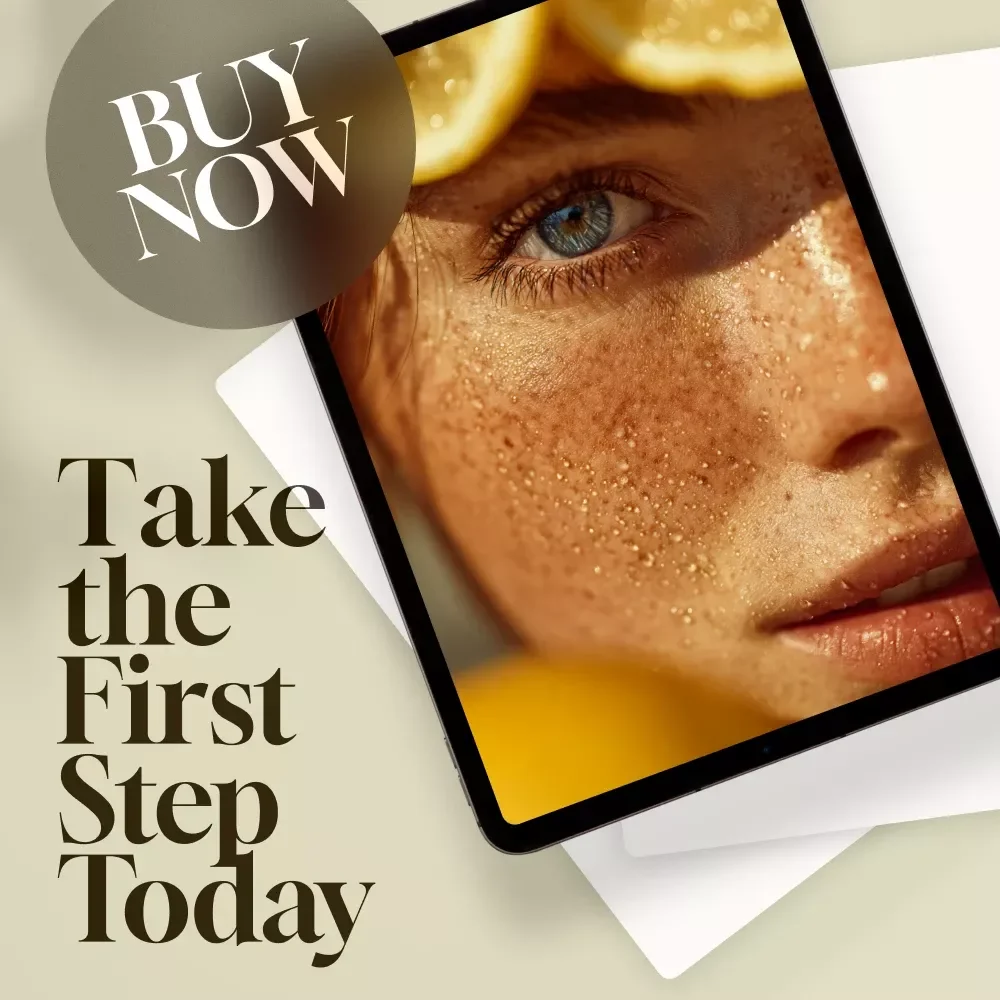 The Bright Side Checklist: Your Ultimate Vitamin C Glow-Up Guide | Skincare eBook for Radiant Skin | Digital Download Vitamin C for Skin Routine