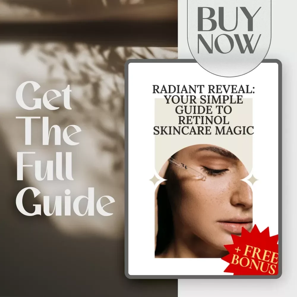 Radiant Reveal: Your Simple Guide to Retinol Skincare Magic | Retinol Skincare eBook, Retinol Guide for Beginners, Digital Download PDF