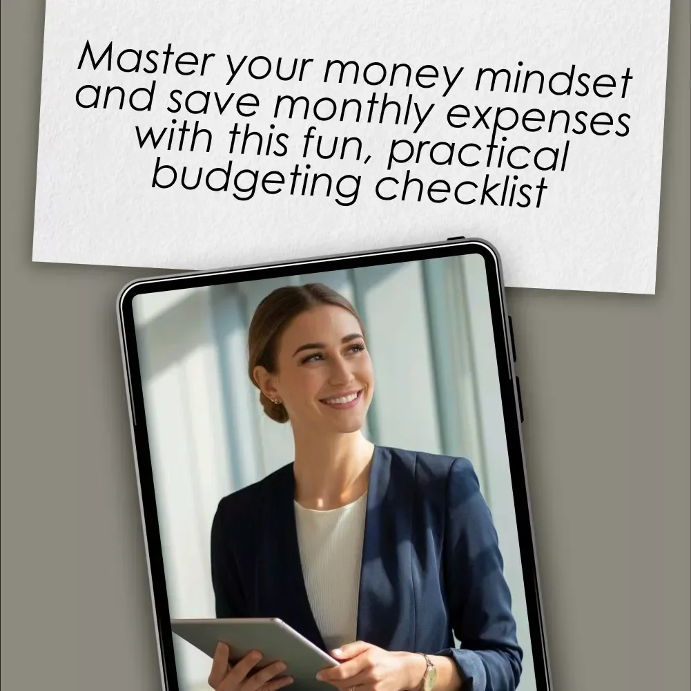 Monthly Expense Savings Checklist | Save Monthly Expenses | Digital Download Printable Budget Tool for Tracking & Saving Money