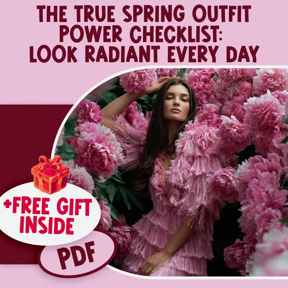 The True Spring Outfit Power Checklist: Look Radiant Every Day - Digital Download for True Spring Style