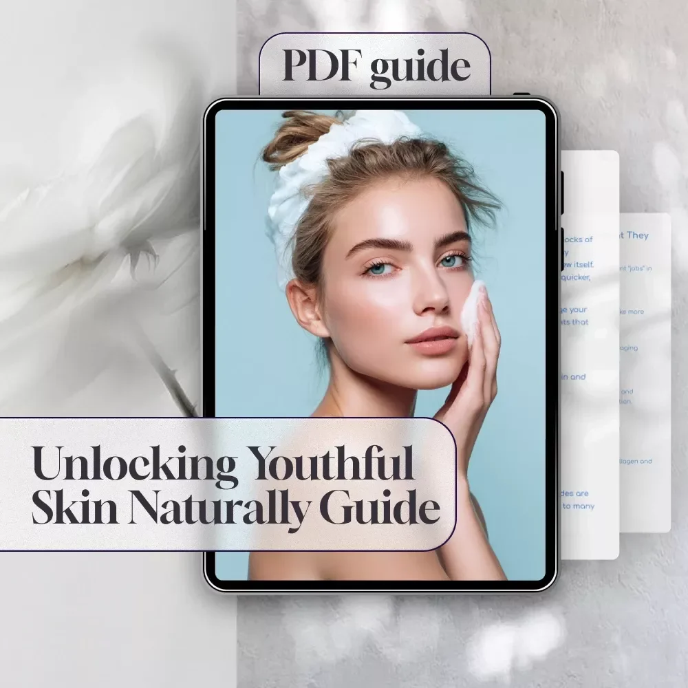 Peptide Power: Unlocking Youthful Skin Naturally | Skincare Guide for Glowing Complexion | Digital Download eBook on Peptides for Skin