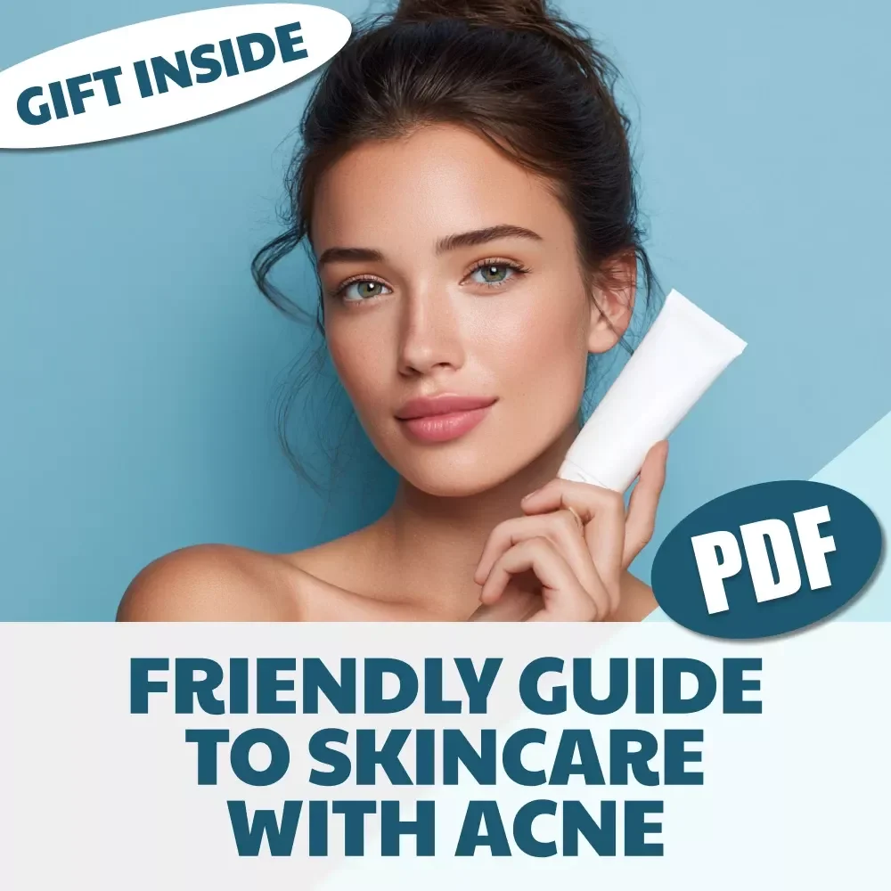 Clearer Days Ahead: A Friendly Guide to Skincare with Acne | Acne Skincare Routine eBook | Acne Help Guide for Teens & Adults