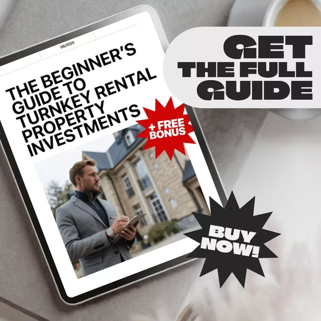 The Beginner’s Guide to Turnkey Rental Property Investments | Digital Guide for New Real Estate Investors | Instant Download eBook
