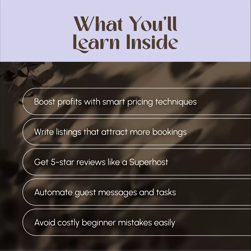 Proven Strategies to Maximize Short-Term Rental Income | Airbnb & Vrbo Guide | Short-Term Rental Income Strategies eBook