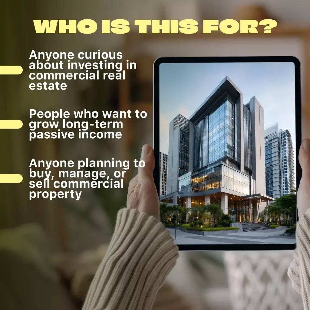 Commercial Property Investment Guide | Real Estate eBook for Beginners & Investors | Digital Download Checklist & Strategy Manual