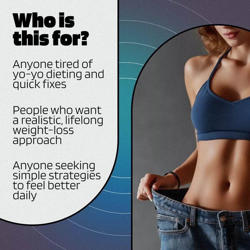 How to Sustainably Lose Weight and Keep It Off for Life | eBook Guide for Lasting Weight Loss | How to Sustainably Lose Weight Digital Download