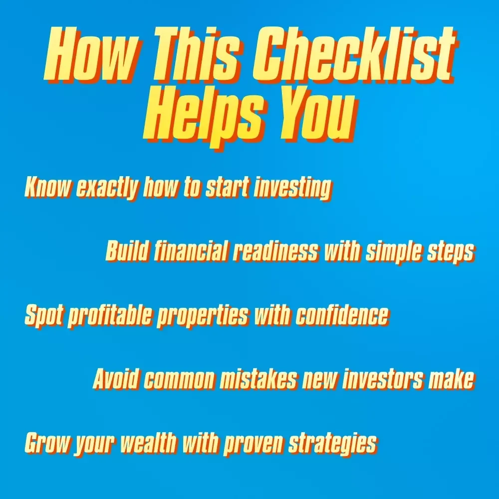 20 Must-Do Moves for Real Estate Success Checklist | First-Time Real Estate Investor Guide | Real Estate Investment Printable PDF