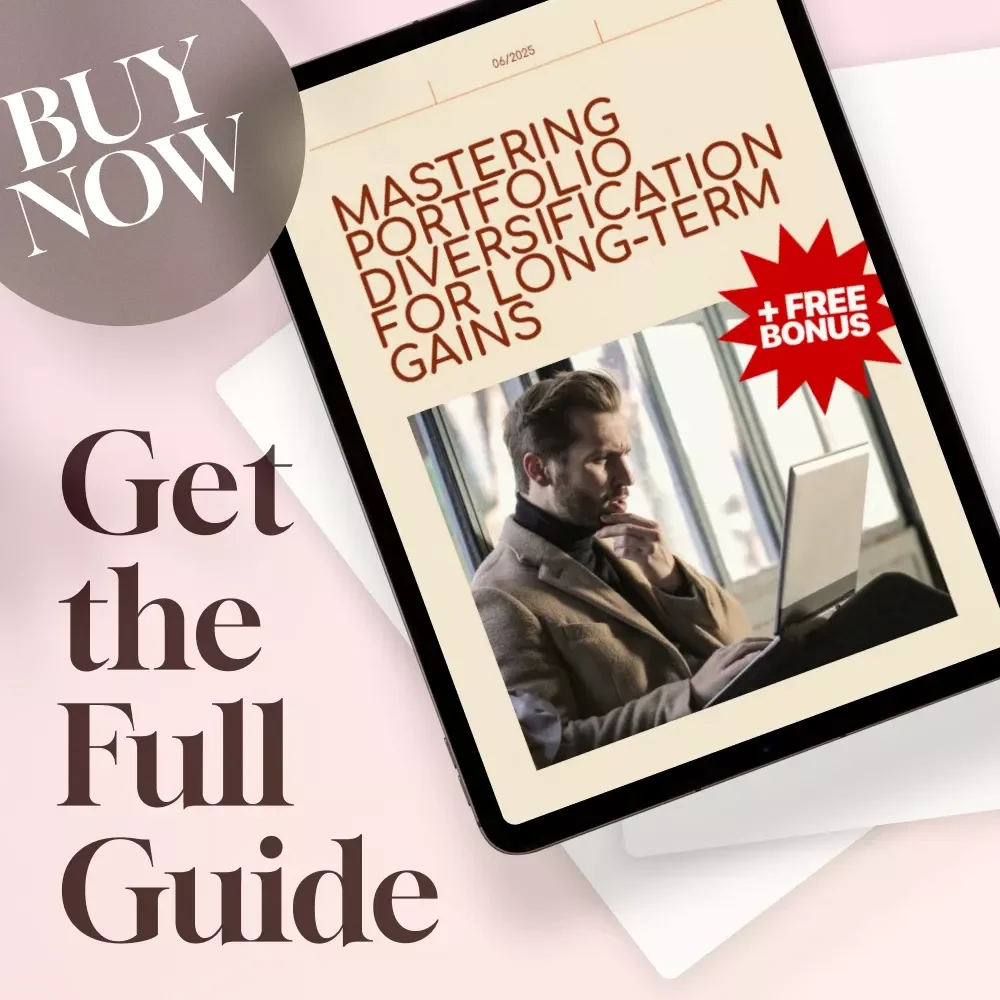 Mastering Portfolio Diversification for Long-Term Gains | Cryptocurrency Portfolio Diversification Guide | Crypto Investing eBook PDF